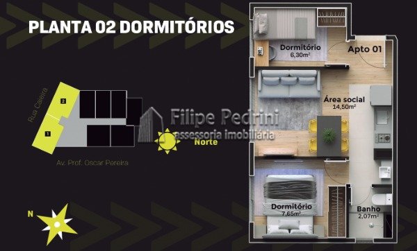 Apartamento Glória Porto Alegre